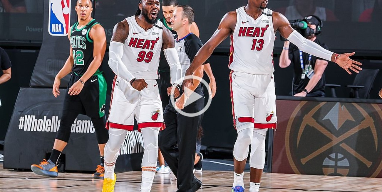 Final de la Conferencia Este: Miami superó a Boston en tiempo suplementario y se quedó con el primer duelo