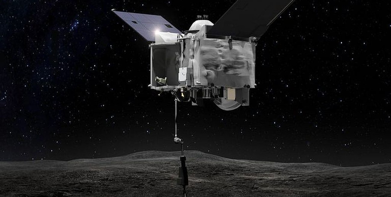 La sonda Osiris-Rex entró en contacto con el asteroide Bennu