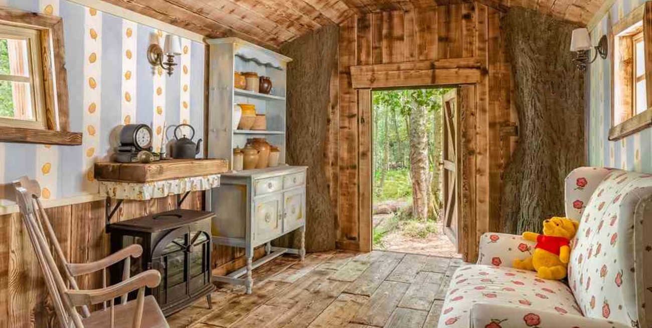 Recrearon la casita de Winnie the Pooh, y se podrá alquilar solo por dos noches