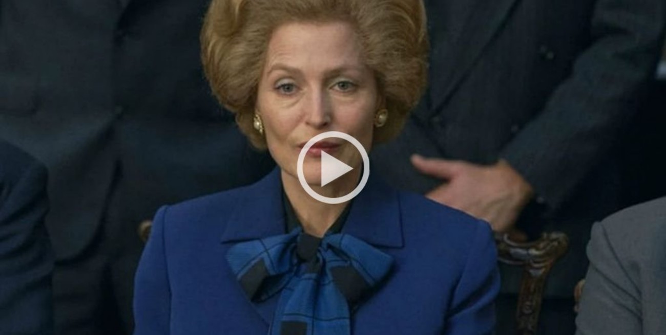 Gillian Anderson sorprende como Margaret Thatcher en el nuevo trailer de The Crown