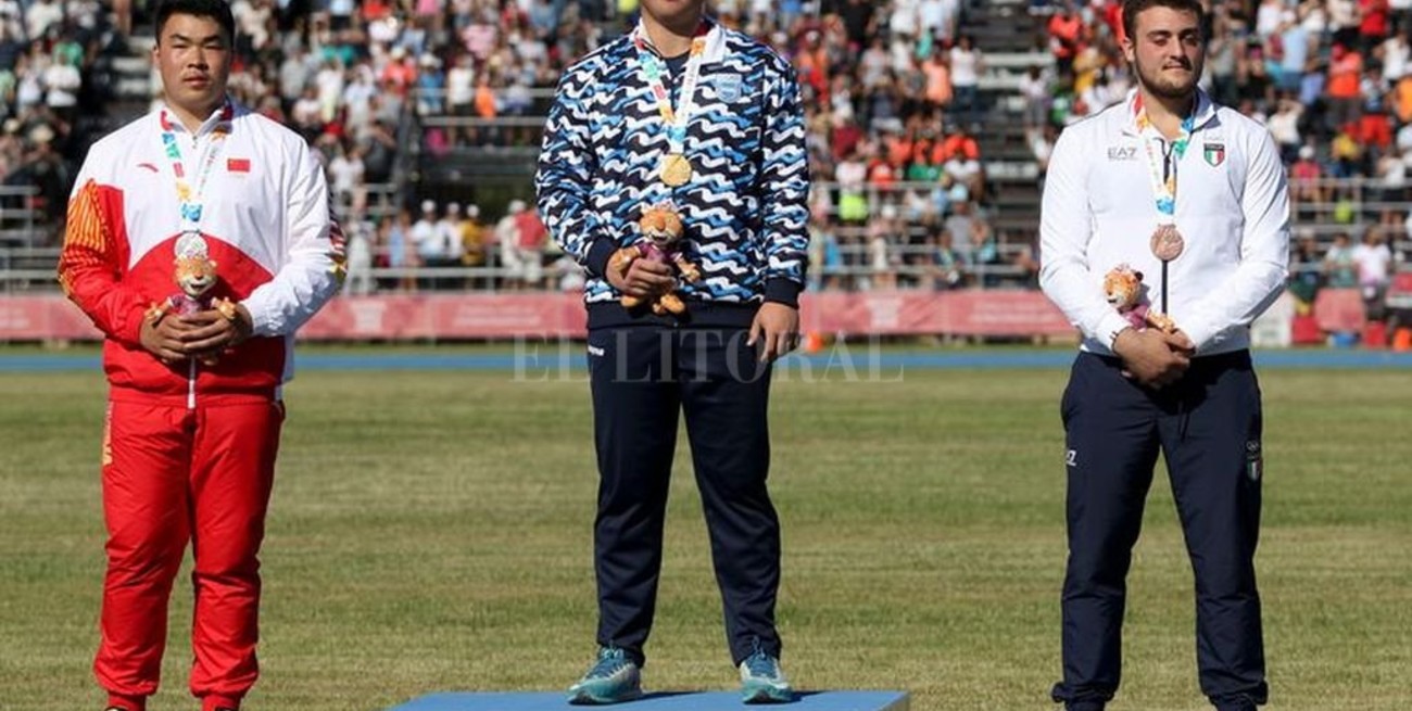 Nazareno Sasia será la máxima figura de atletismo en los Panamericanos Junior