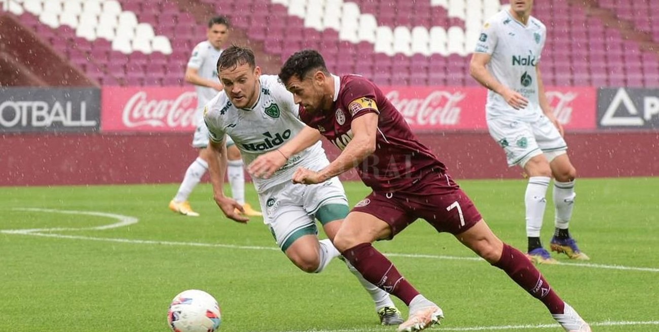 El puntero Lanús empató con Sarmiento