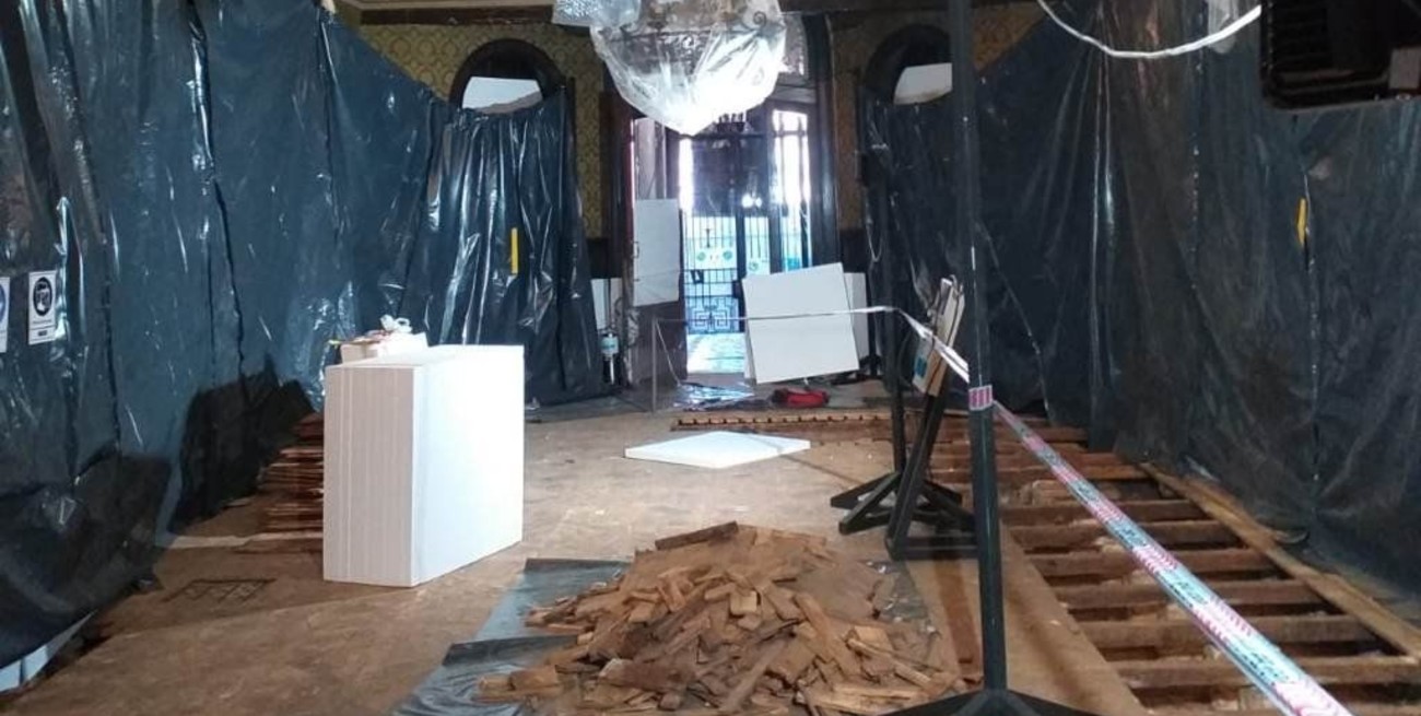 Arte decorativo: hallaron cerámicas históricas y ahora excavan el Museo Estévez de Rosario