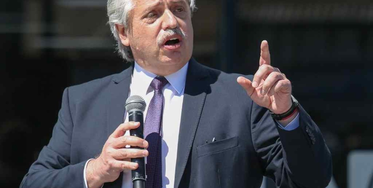 "Los que esperan una devaluación, se van a quedar esperando" dijo Alberto Fernández