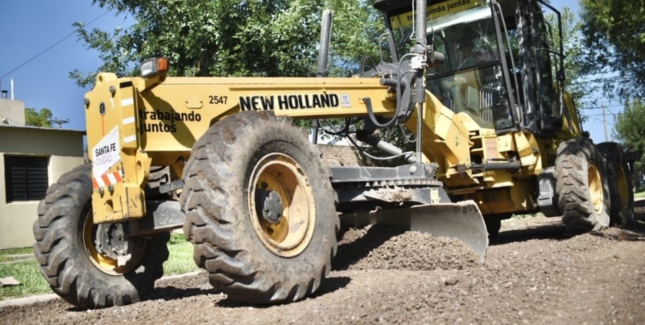 Se realizaron obras de ripiado en 132 cuadras