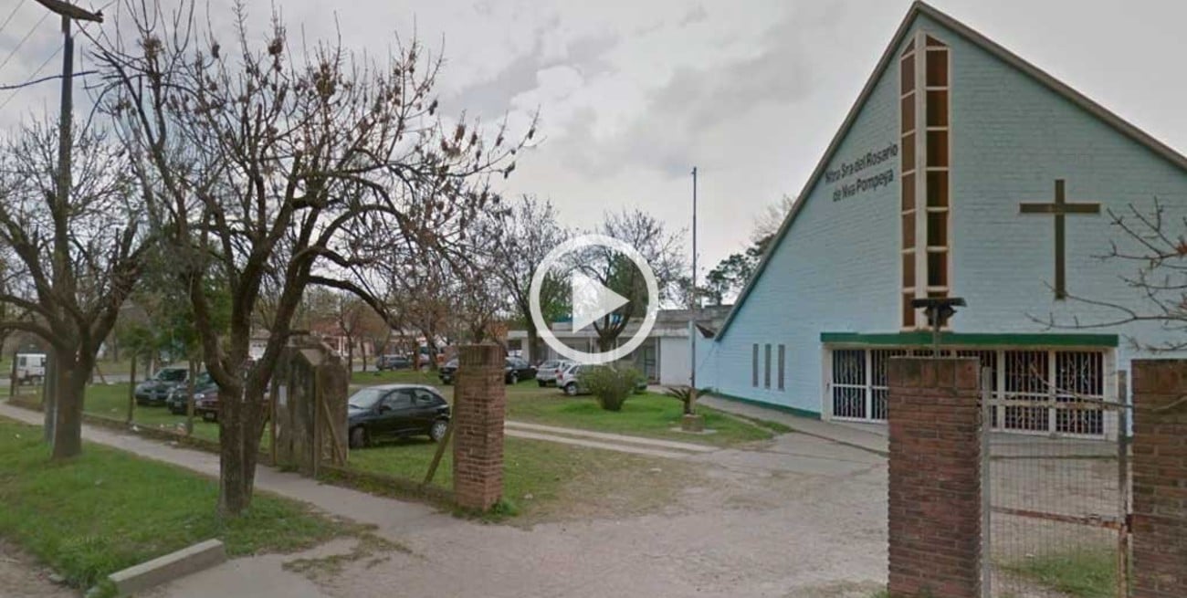 Incendiaron la parroquia del barrio Nueva Pompeya