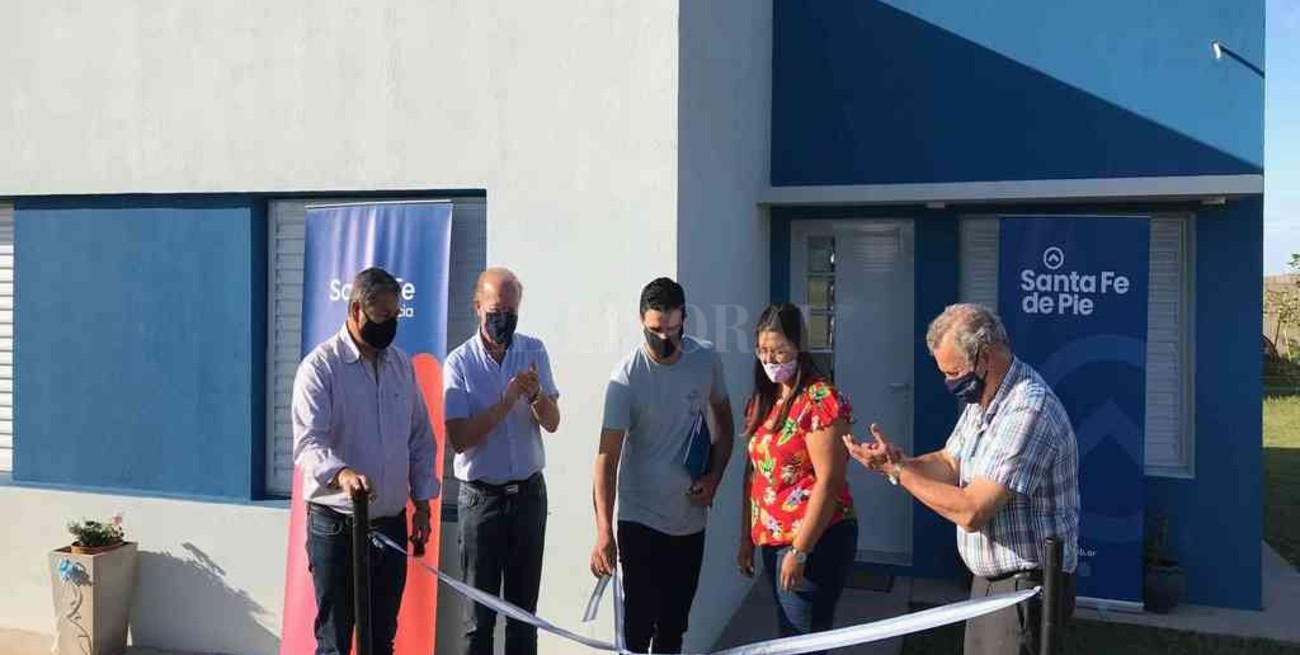 San Jerónimo del Sauce: otra familia cumple el sueño de la casa propia