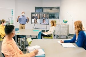 Archivo El Litoral Las universidades santafesinas incorporaron o incrementaron las  aulas híbridas , que permiten combinar presencialidad y virtualidad, y se seguirán usando tras la pandemia.