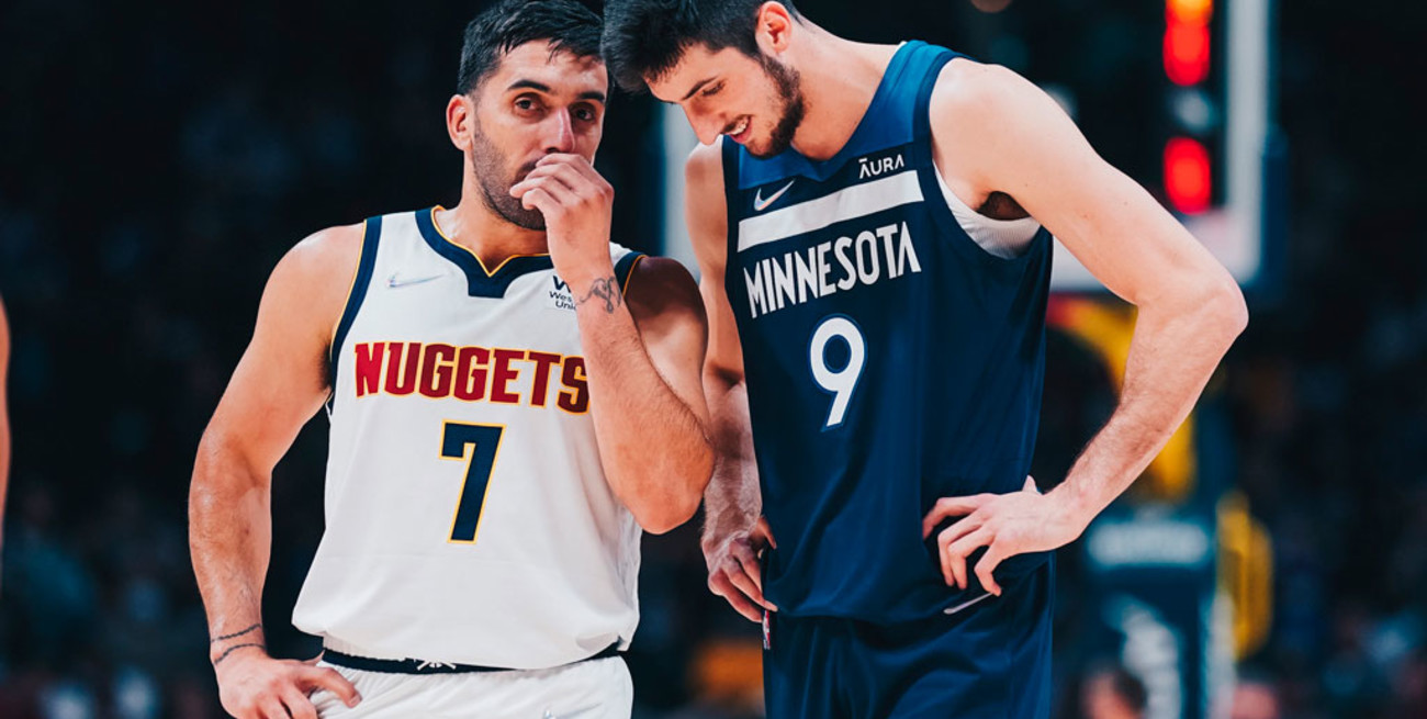 Campazzo y Bolmaro protagonizaron un duelo de argentinos en la NBA
