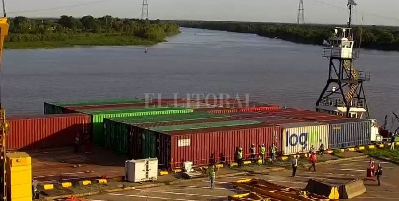La Terminal de Contenedores comenzó a operar en el Puerto de Santa Fe