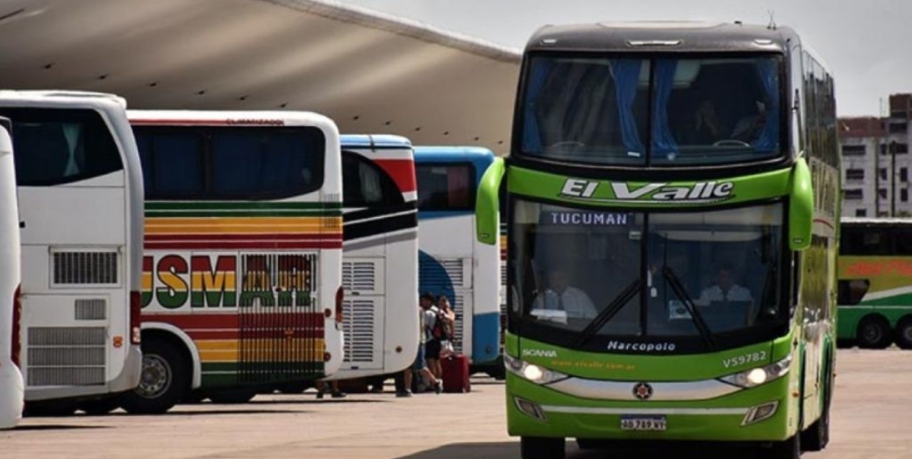 Las empresas de micros de larga distancia recibirán un subsidio de hasta $ 1.500 millones