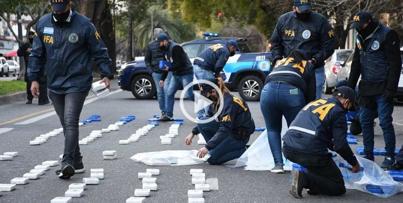 Incautaron casi 400 kilos de cocaína de máxima pureza en Villa Gobernador Gálvez