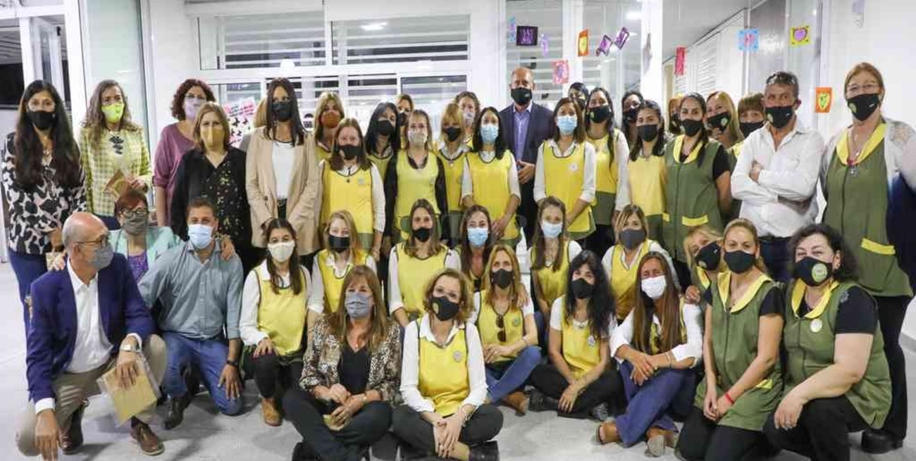 San Justo: inauguraron el nuevo edificio del Jardín de Infantes Nº 94