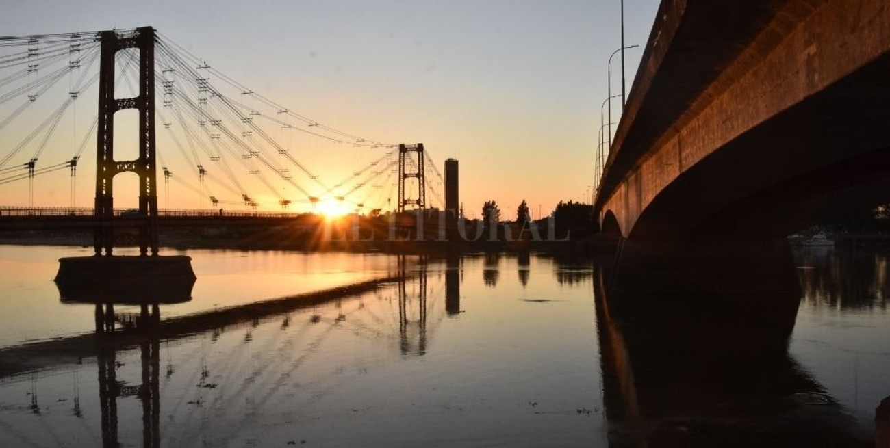 Viernes fresco y con algunas nubes en la ciudad de Santa Fe 