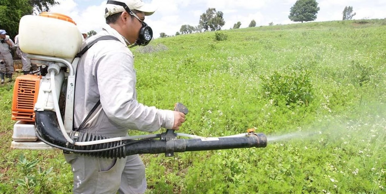 Disponen la prohibición de fumigar en la localidad de Sastre y Ortiz