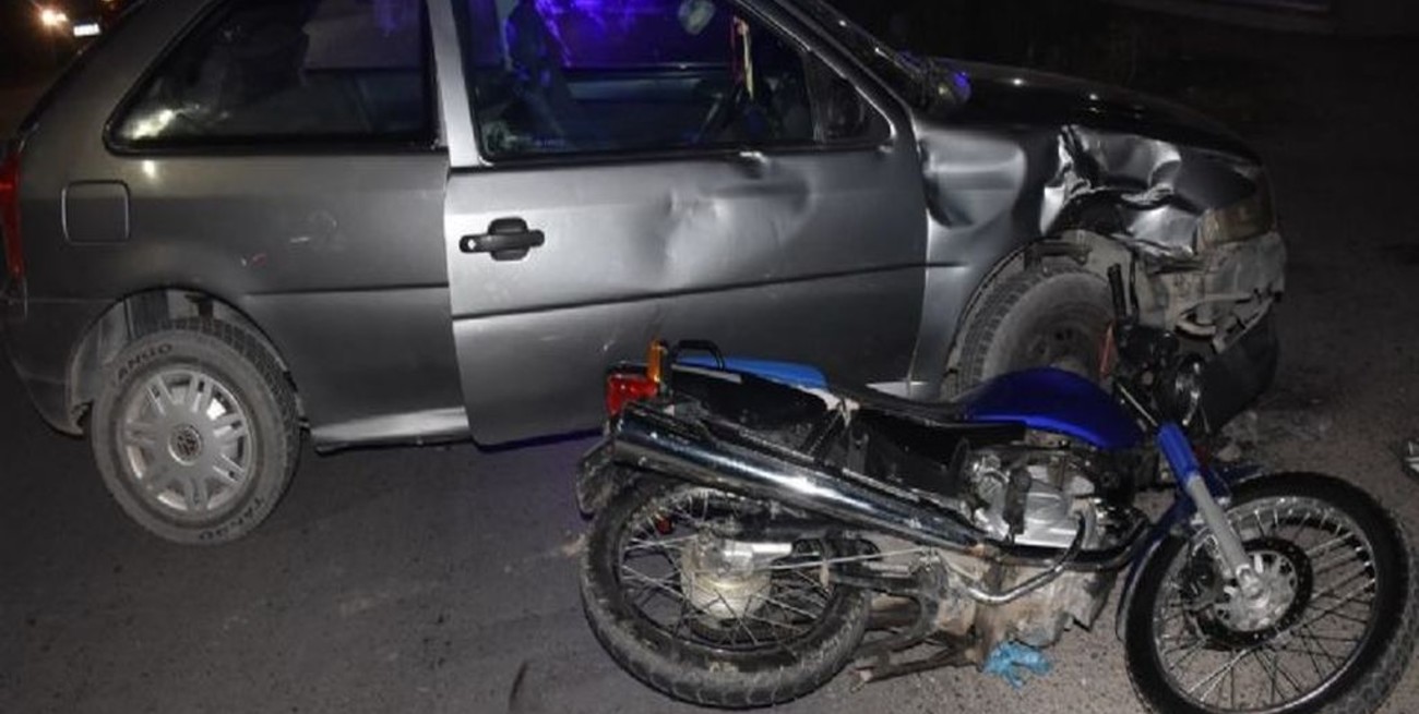 Conducía con cuatro veces la alcoholemia permitida y chocó a una pareja en moto, la chica falleció
