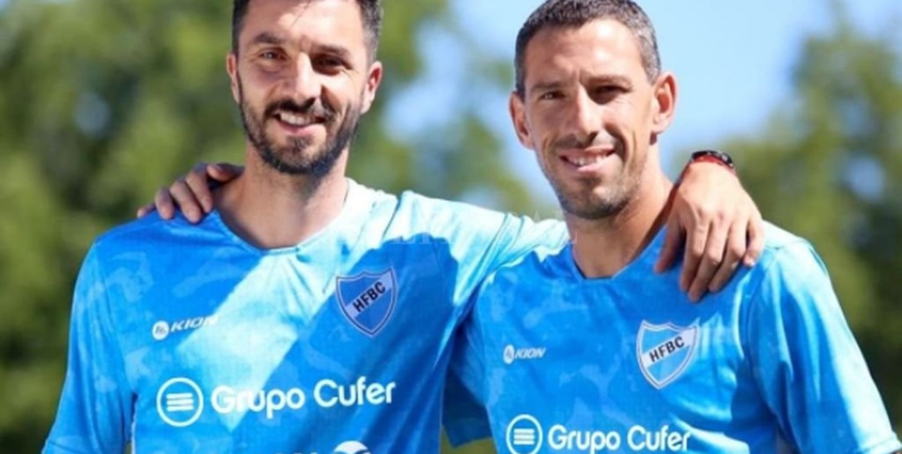 Nacho Scocco y Maxi Rodríguez ya entrenan en Hughes 