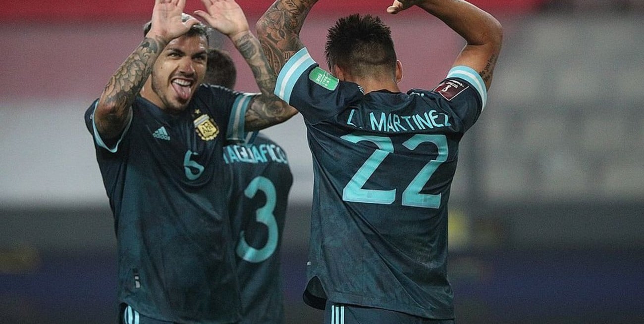 Argentina le ganó a Perú y cerró el año como escolta 