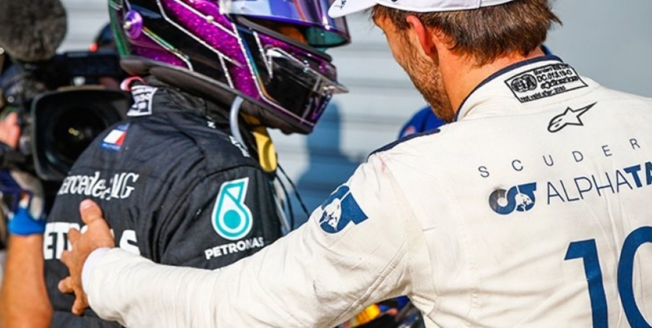 Gasly: "Hamilton nunca llegaría primero con un Williams o un Hass"