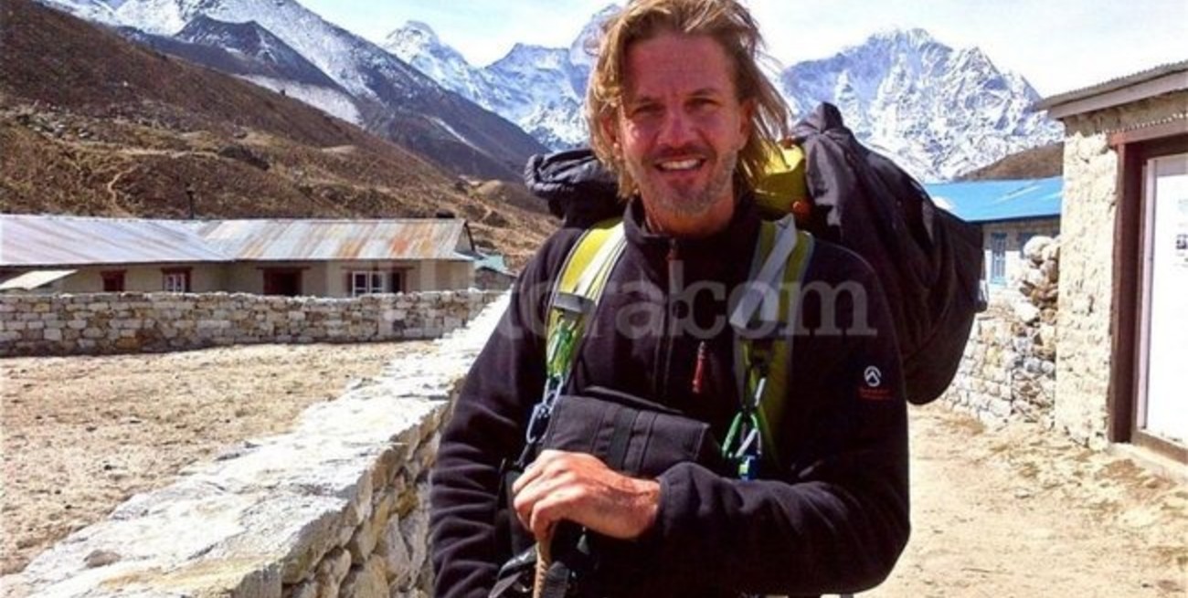 Facundo Arana sufrió un edema pulmonar cuando escalaba el Everest