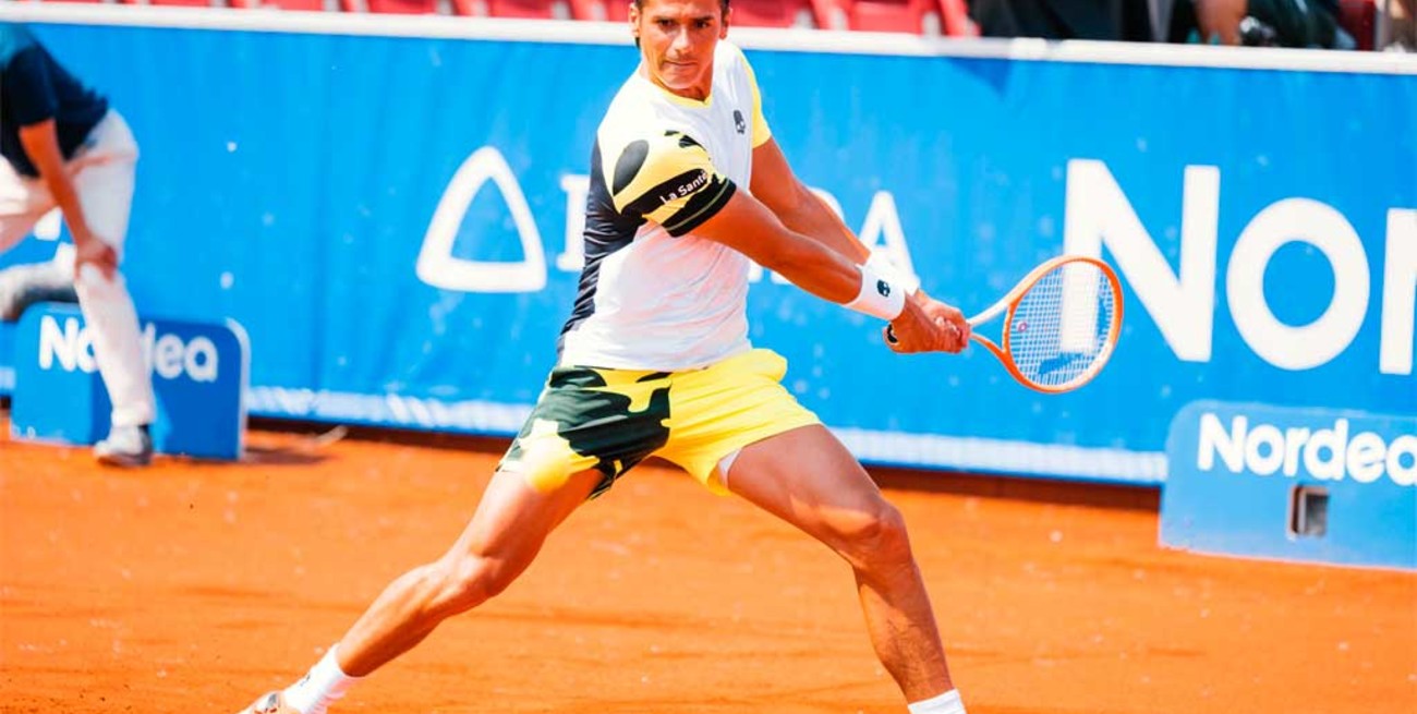 El santafesino Federico Coria es finalista en el ATP Bastad
