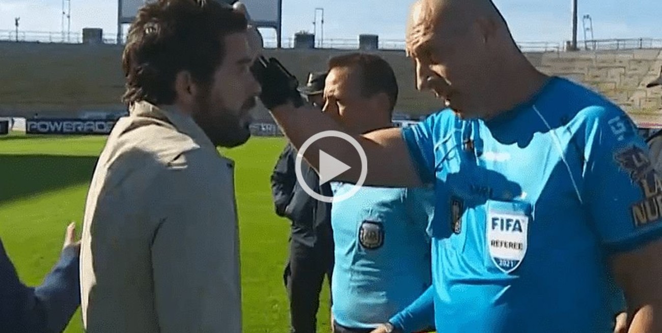 Picante cruce entre Gago y Pitana tras la derrota de Aldosivi ante Godoy Cruz