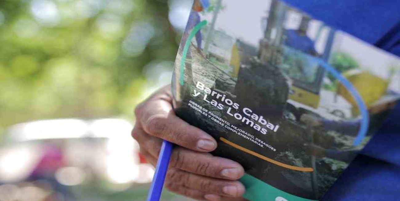 Las Lomas: el municipio presentó a los vecinos obras para mejorar el barrio