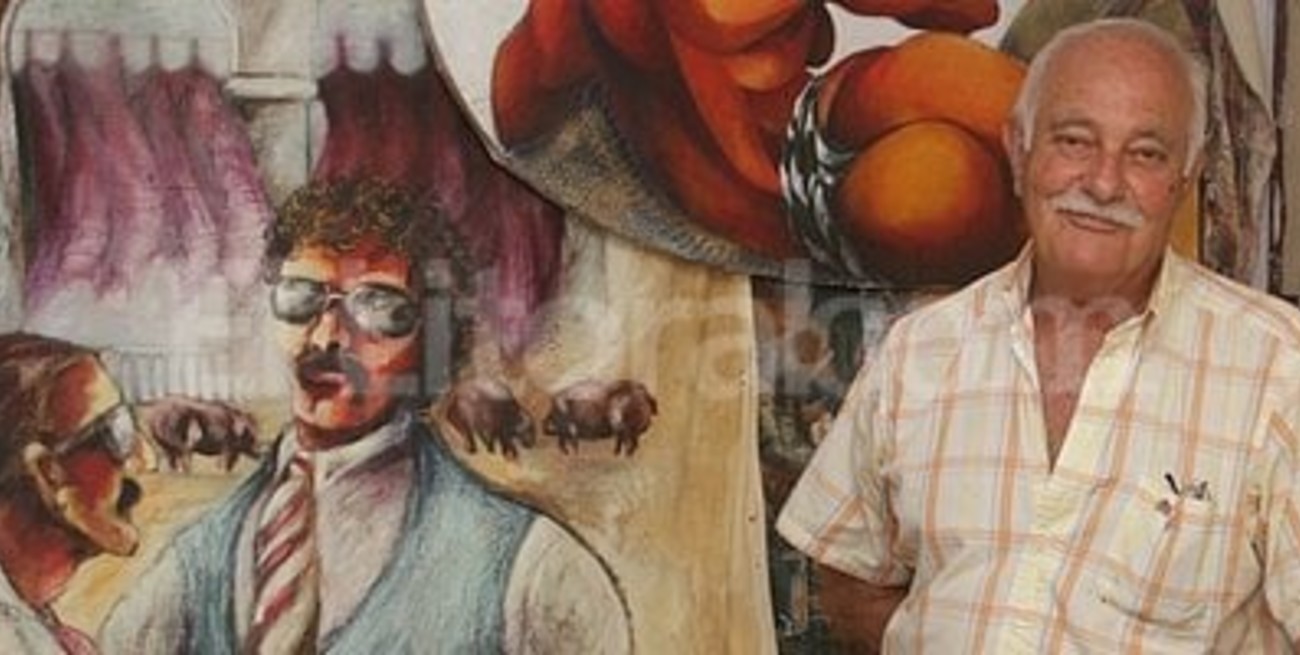 "A mí la pintura  me conmueve"