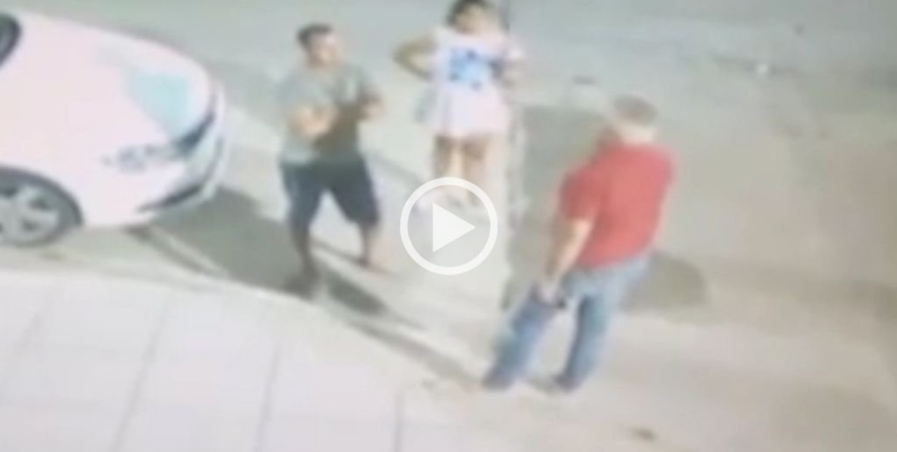 Video: el momento en el que el abogado de Entre Ríos es asesinado por sicarios