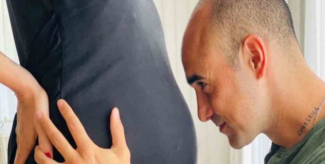 Nació Agustín, el hijo de Abel Pintos