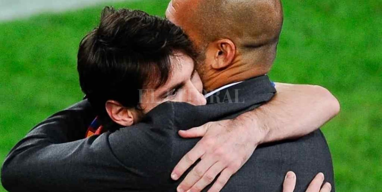 Guardiola defendió a Messi tras las críticas por su séptimo Balón de Oro