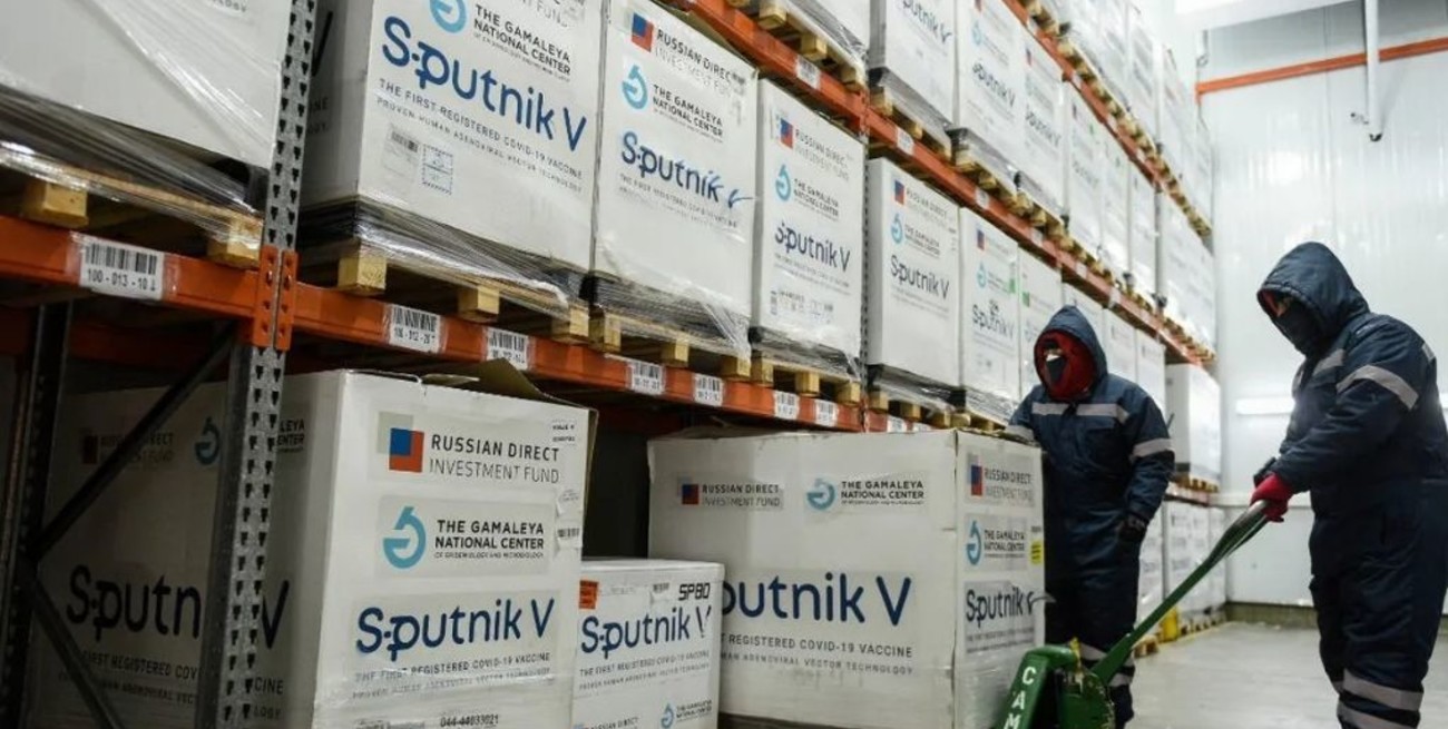Distribuyen más de 600 mil dosis del componente 2 de Sputnik V en todo el país