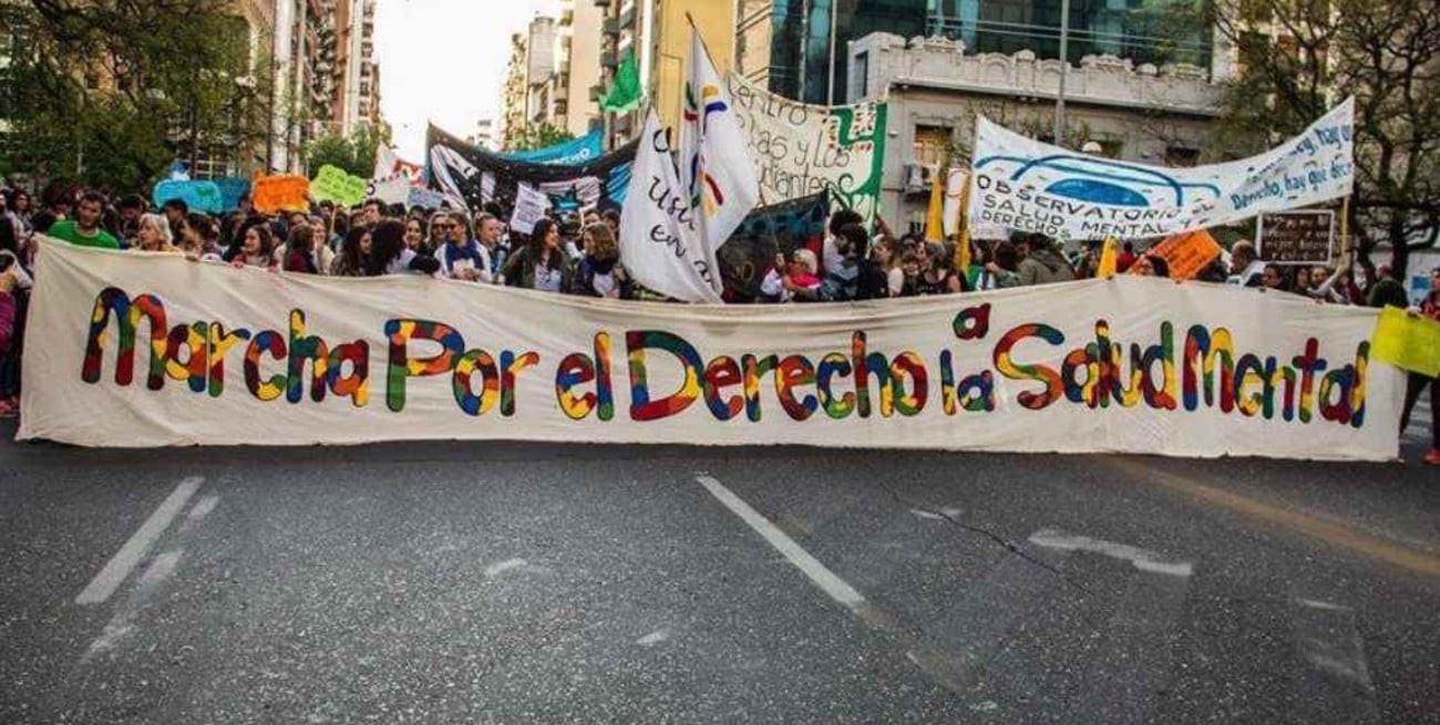 Se realizó en Córdoba una marcha por el derecho a la salud mental