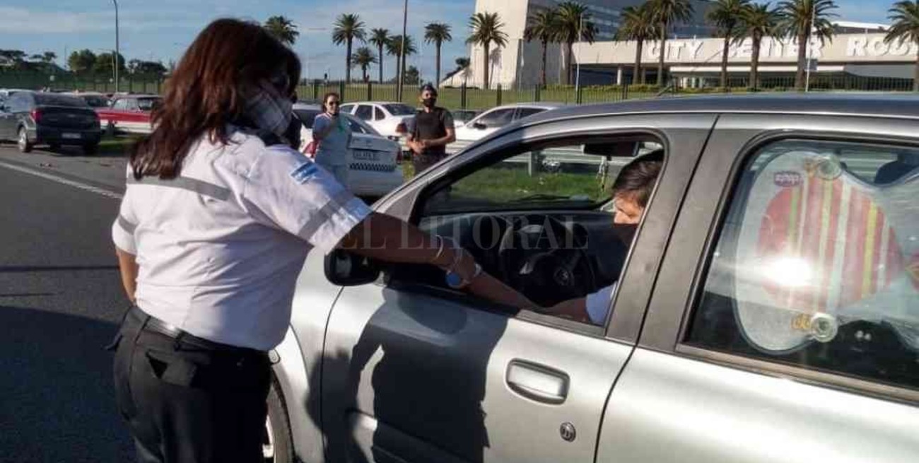 Rosario: el municipio controló los accesos a la ciudad al terminar el fin de semana largo