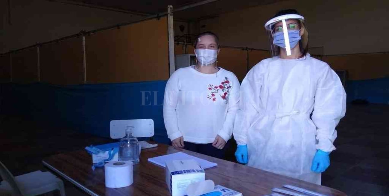 El Samco de San Carlos Sud se convirtió en un nuevo centro de hisopados