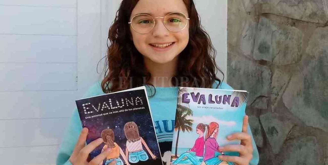 Tiene 12 años y acaba de publicar su segundo libro