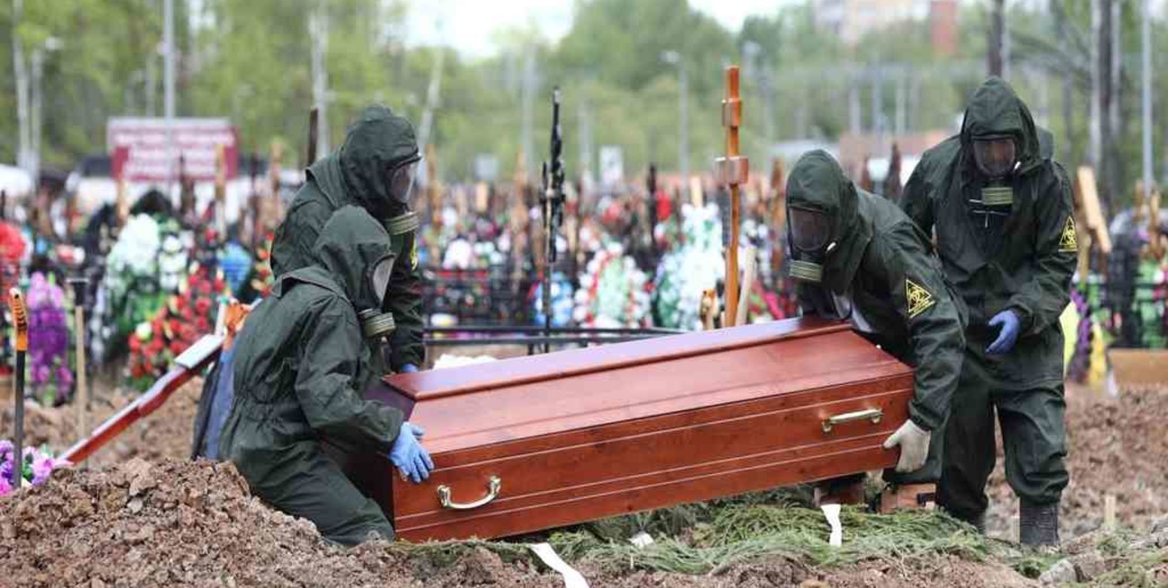 Rusia superó las 900 muertes diarias por coronavirus