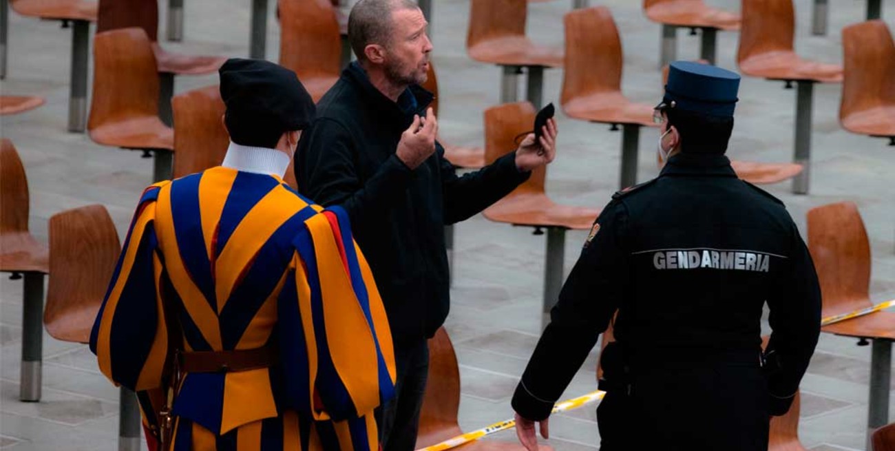 Un hombre interrumpió a los gritos la audiencia general del Papa Francisco