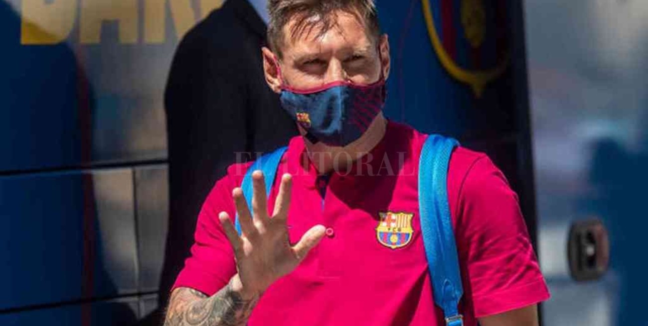 Messi vuelve a jugar en Barcelona tras el doble festejo con la Selección