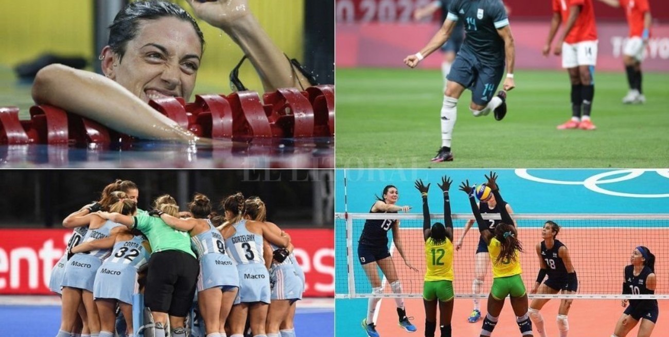 Agenda del quinto día de acción para los argentinos en Tokio 2020