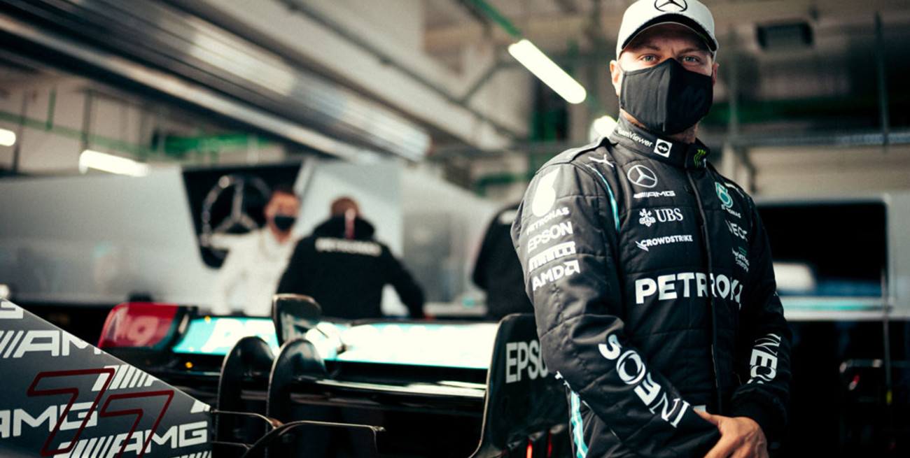 Bottas dominó de principio a fin los entrenamientos