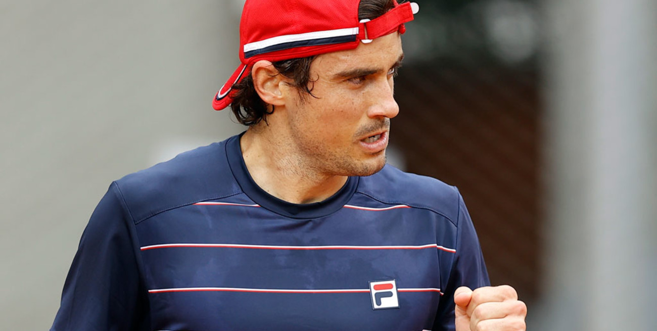 Pella perdió en sets corridos y se despidió de Roland Garros