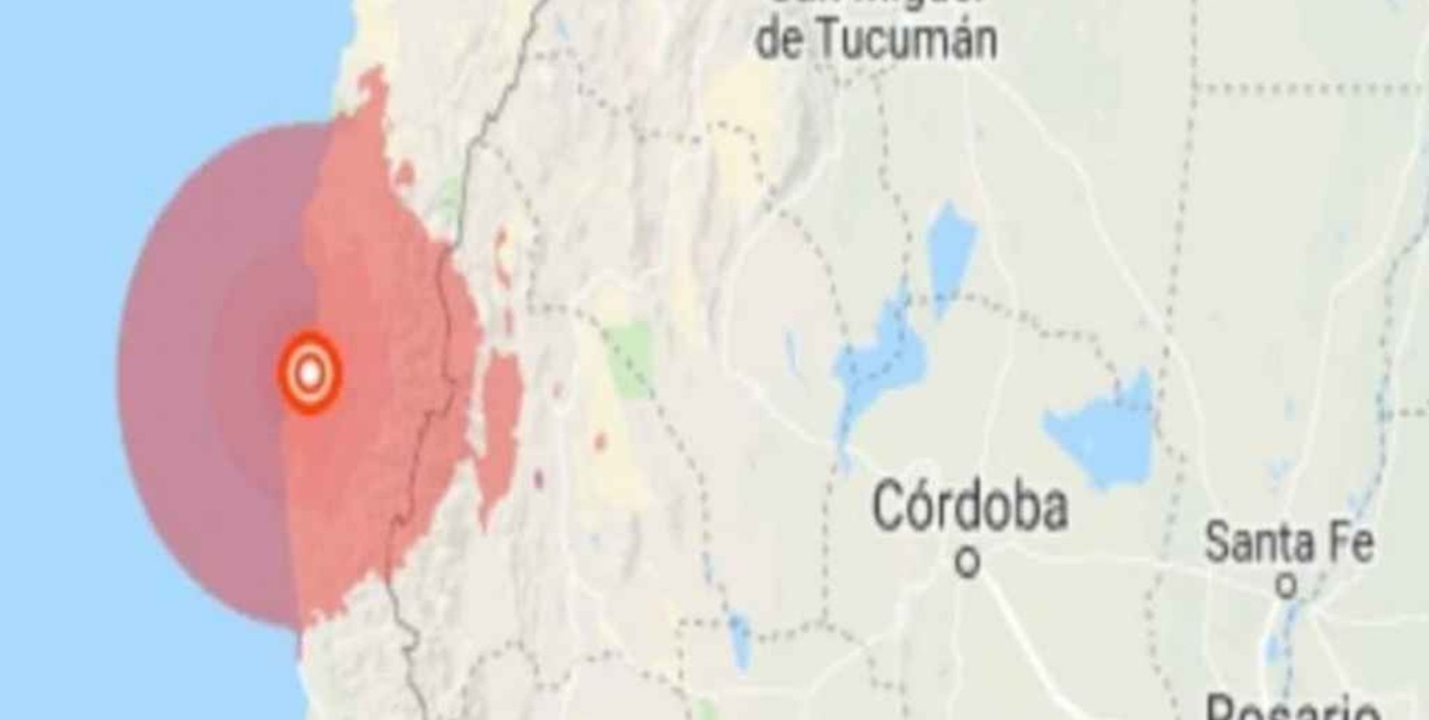 Chile fue el epicentro de un fuerte terremoto que se sintió en Mendoza 
