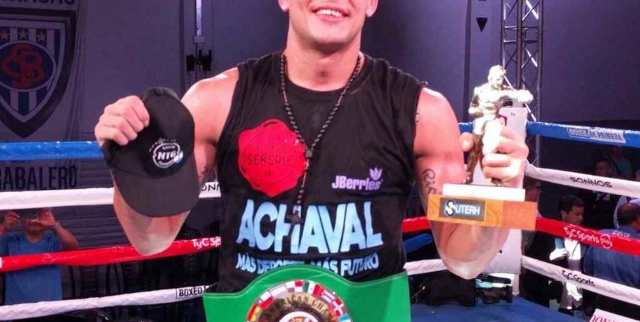 Yamil Peralta defenderá su cetro sudamericano el 30 de octubre  