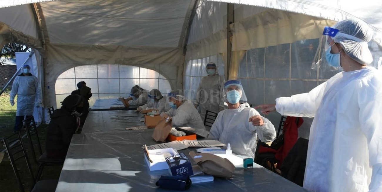 Por la lluvia, se suspenden este lunes los puestos de testeo en la ciudad de Santa Fe