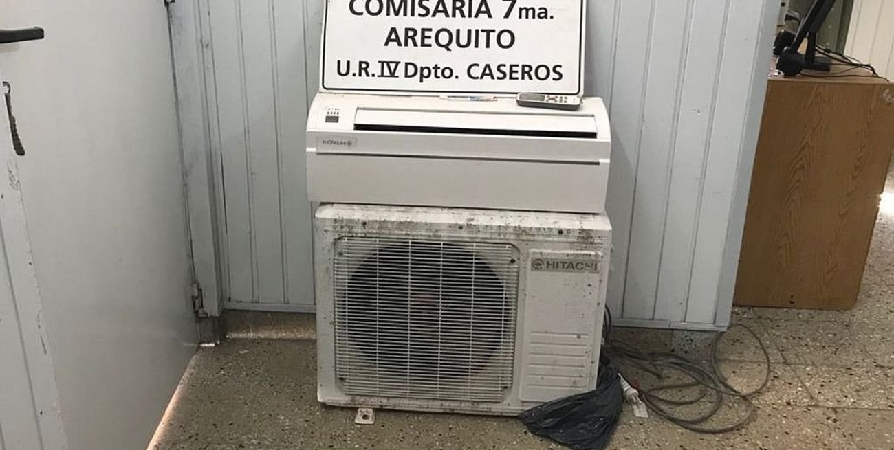 Robó un aire acondicionado de una casa y se vistió de mujer para despistar: lo atraparon