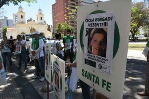 Mauricio Garin Desde ATE y la Mesa  Ni Una Menos  acompañaron a las hijas de la enfermera, que participaron de la audiencia