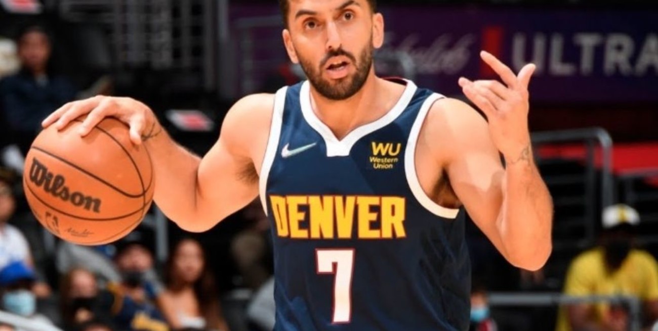 Segundo amistoso de pretemporada para Campazzo con los Nuggets