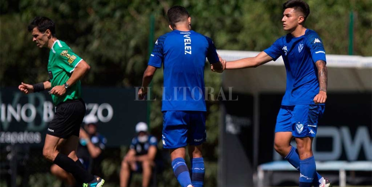 Vélez derrotó a Almirante Brown en un amistoso