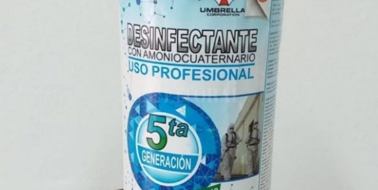 ANMAT prohibió un desinfectante que aseguraba eliminar el coronavirus